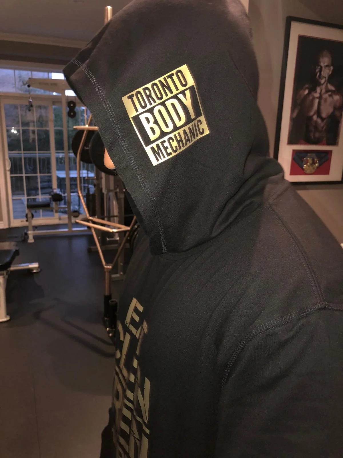 Toronto Body Mechanic branded hoodie